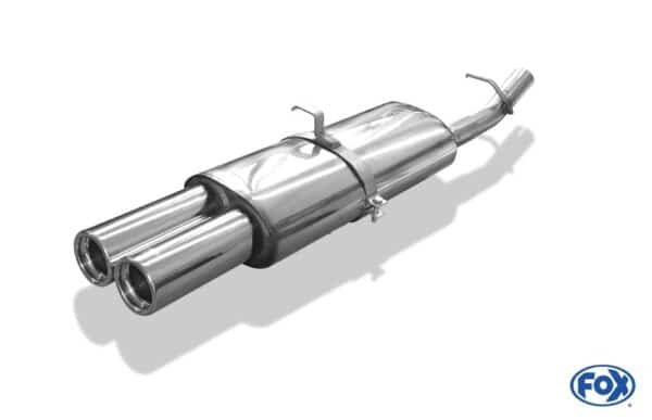 Fox Auspuff Sportauspuff Komplettanlage für Opel Vectra A Fließheck 1.8l 65/66kW