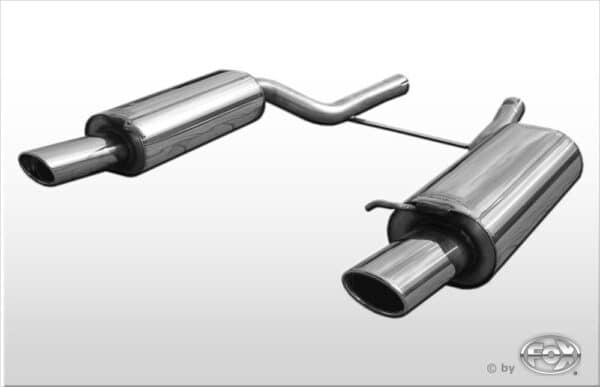 Fox Duplex Auspuff Sportauspuff Sportendschalldämpfer für Audi A6/ S6 Typ 4B AU071051-347