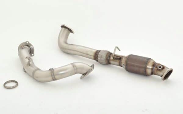 Friedrich Motorsport 76mm Downpipe + 200 Zellen Sport-Kat für Opel Insignia OPC