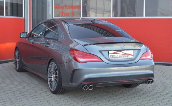 Friedrich Motorsport 76mm Duplex Sportauspuff Auspuff für Mercedes C117 CLA 971606ATD-X3-X