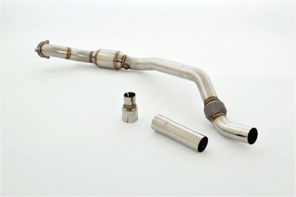 Friedrich Motorsport 76mm Downpipe Sport Kat für Mercedes R172 SLK Bj. 03/2011-