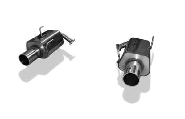 Fox Duplex Auspuff Sportauspuff Sportendschalldämpfer für Subaru Legacy V
