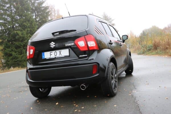 Fox Auspuff Sportauspuff Komplettanlage für Suzuki Ignis 3 4x4 1.2l 66kW ab 2016