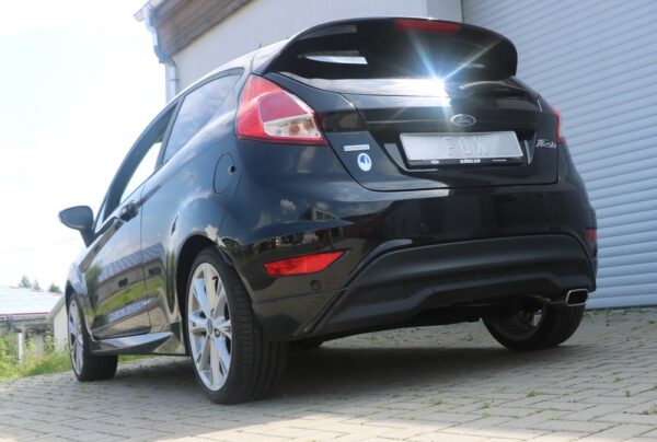 Fox Auspuff Sportauspuff Komplettanlage für Ford Fiesta 7 Fiesta 7 Sport 1.2l FO013011-671E-KO