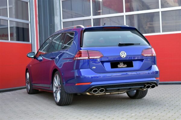 Streetbeast Sportauspuff 76mm Duplex-Anlage Klappensteuerung für VW Golf VII