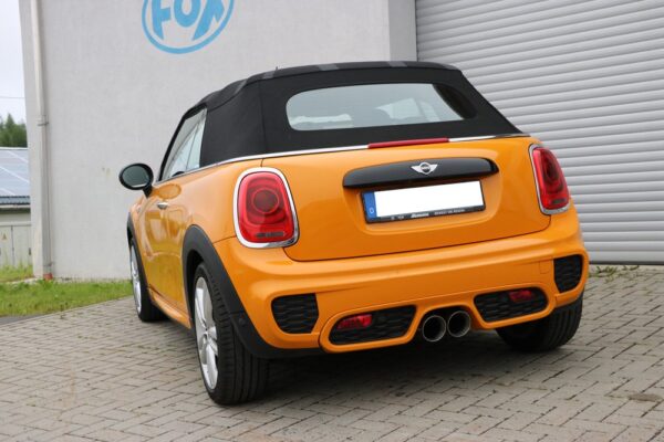 Fox Auspuff Sportauspuff Endschalldämpfer für Mini Cooper S F55/56/57 2