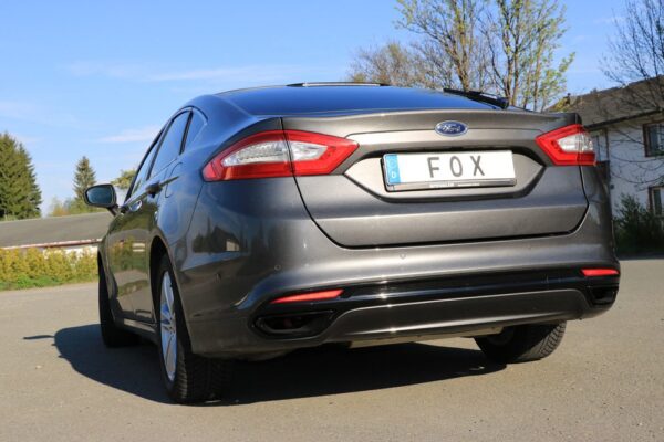 Fox Duplex Auspuff Sportauspuff Komplettanlage für Ford Mondeo V Schrägheck 2.0l