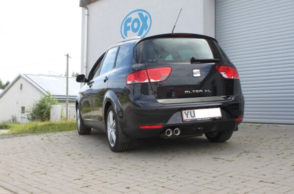 Fox Auspuff Sportauspuff für Seat Altea XL 5P1 1.2l TSI 77kW 1.4l 63/92kW