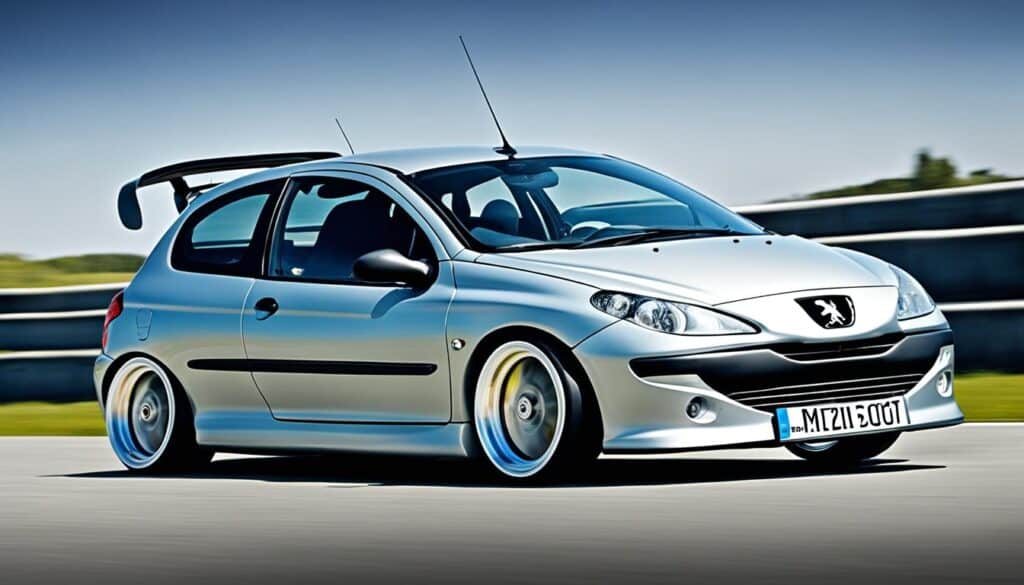 Sportauspuff Sound Peugeot 206